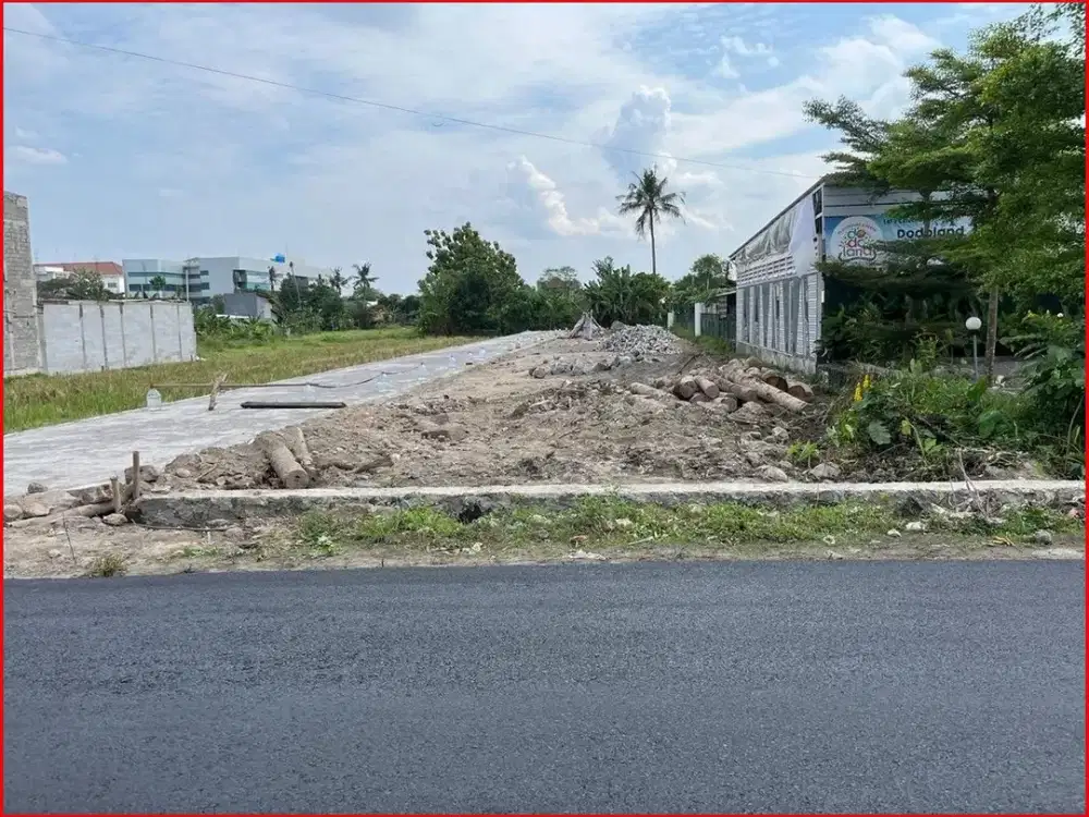 Tanah Yogyakarta di Gamping Sleman Dekat Pasar Beringharjo