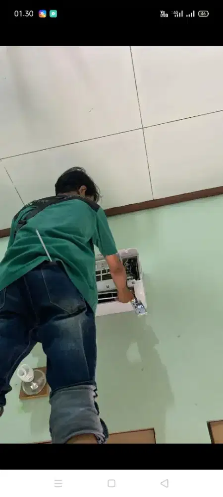 Jasa servis AC kulkas mesin cuci kompa air dll bergaransi