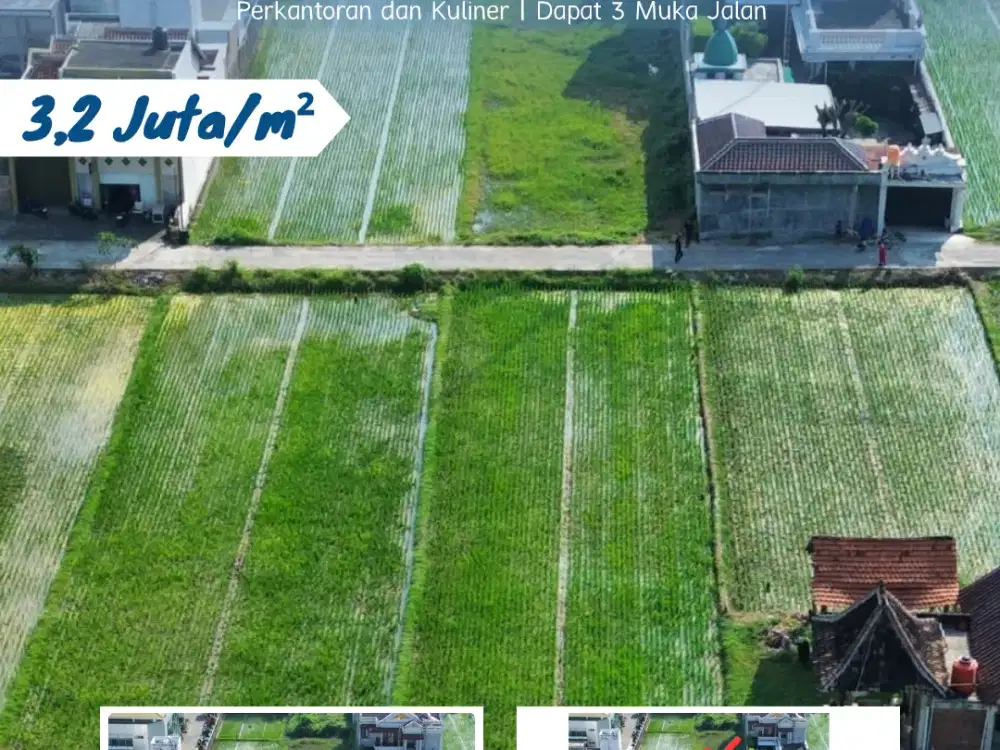 Dijual Tanah Jl Kopral Sayom, Klaten dengan View Indah dan Asri