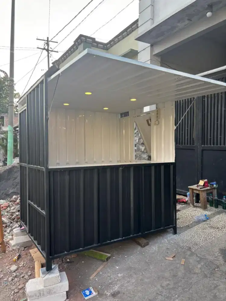 Rombong container besi | 200x150x200cm