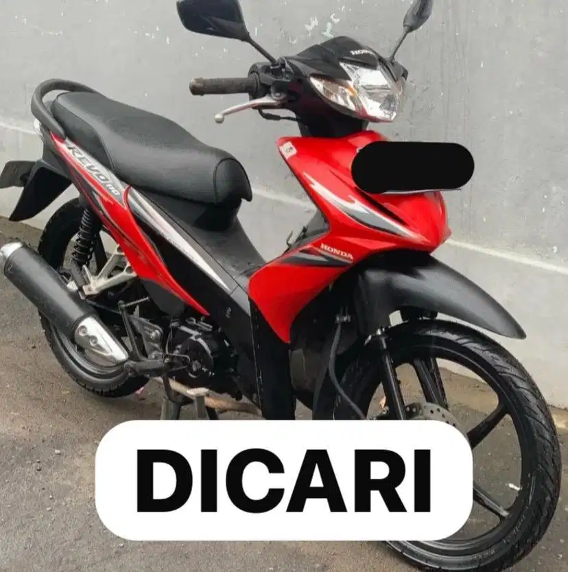 Di Cari Honda Revo Tahun 2009 Ke Atas Revo 2010 Revo 2011 Revo 2012