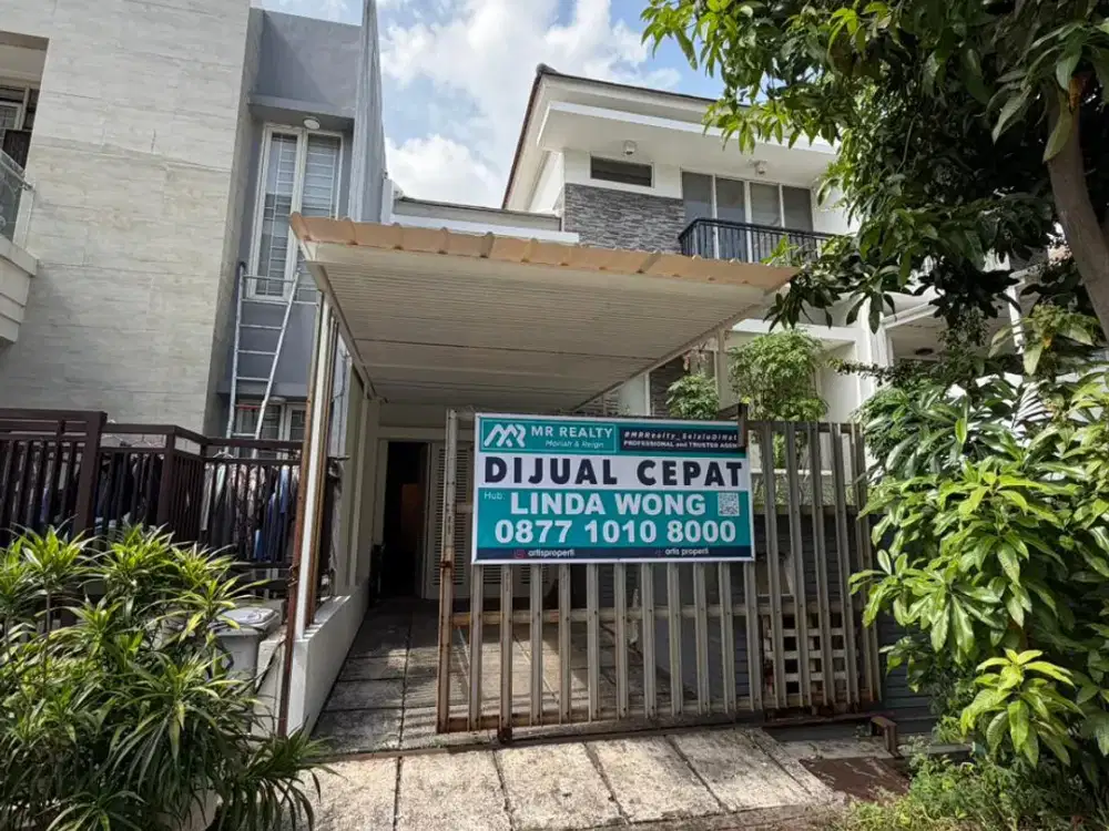 Dijual Rumah 3 Lantai di Layar Permai PIK. Semi Furnished