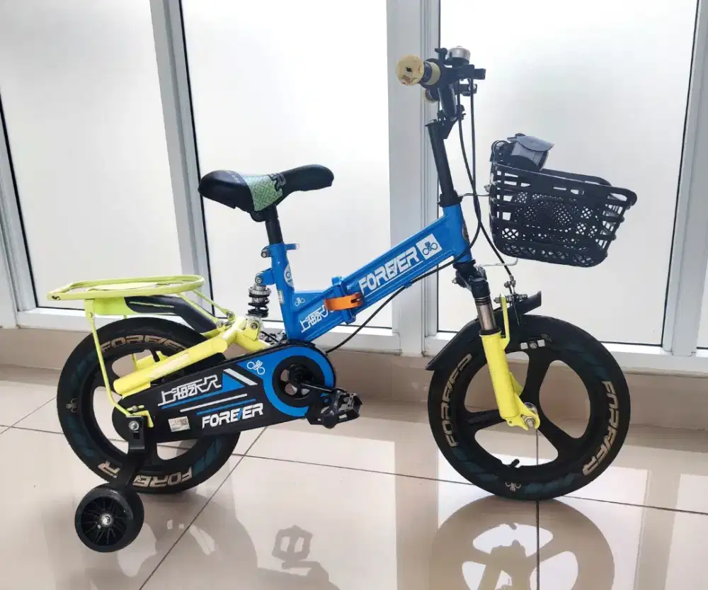 Sepeda anak 14 mini folding bmx bike merk Forever