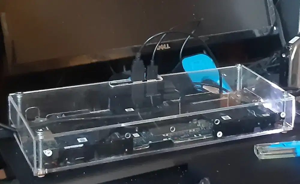 PC Mini Custom Huawei Kesing Transparan Acrylic i7 1360P