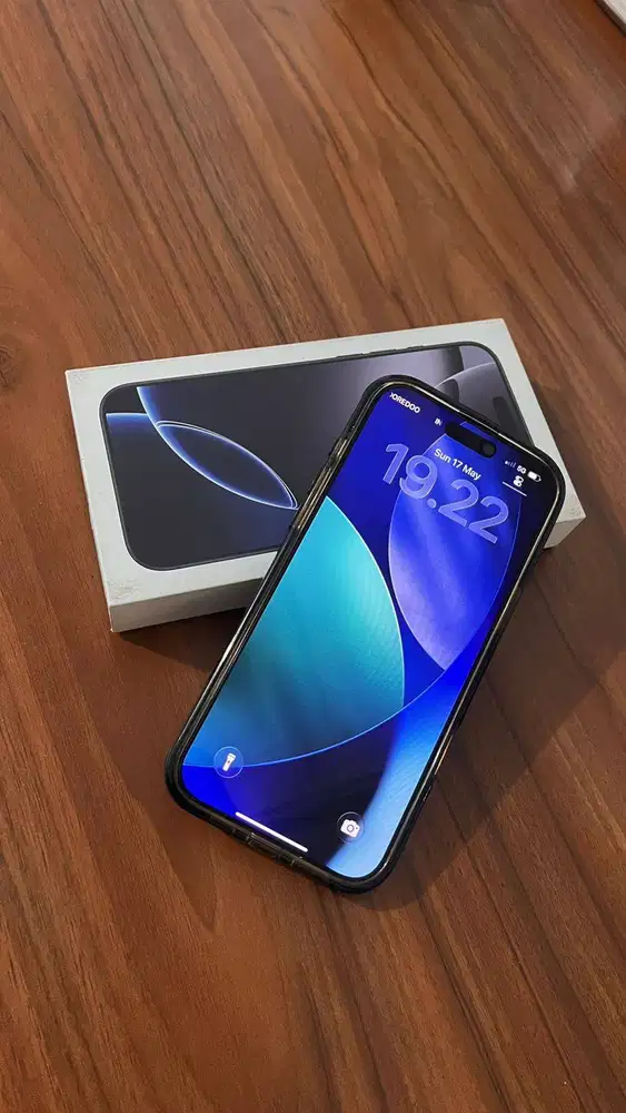 WTS / Jual Pribadi Apple iPhone 16 Pro Max Black Titanium – iBox Resmi