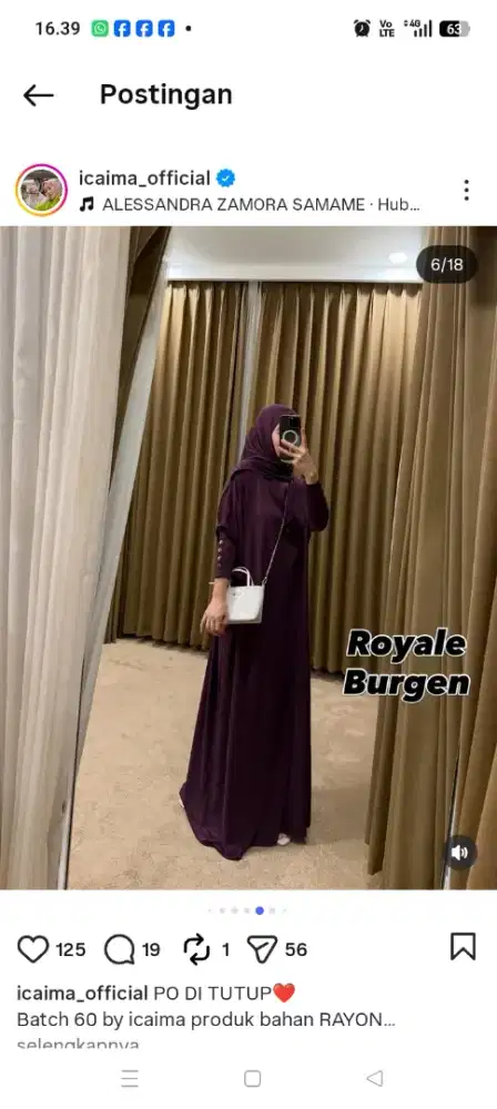 Gamis wanita icaima