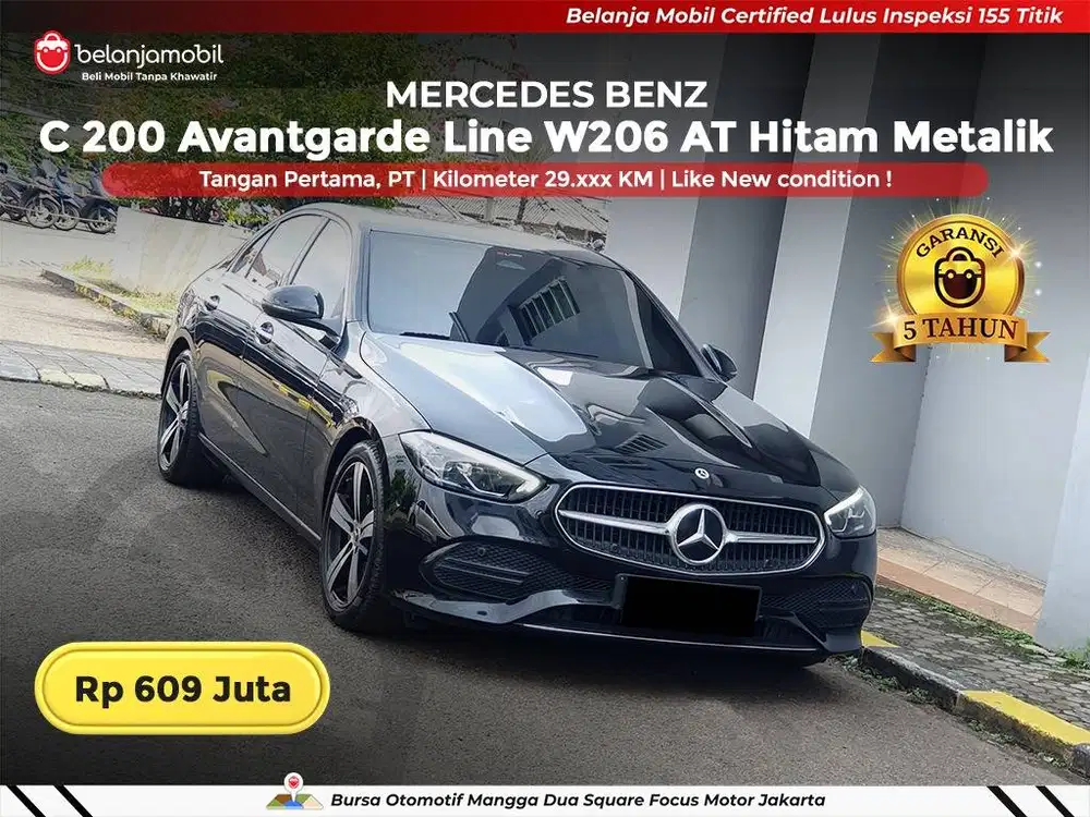 [ KM LOW ] Mercedes Benz Mercy C 200 C200 Avantgarde W206 2022/2023