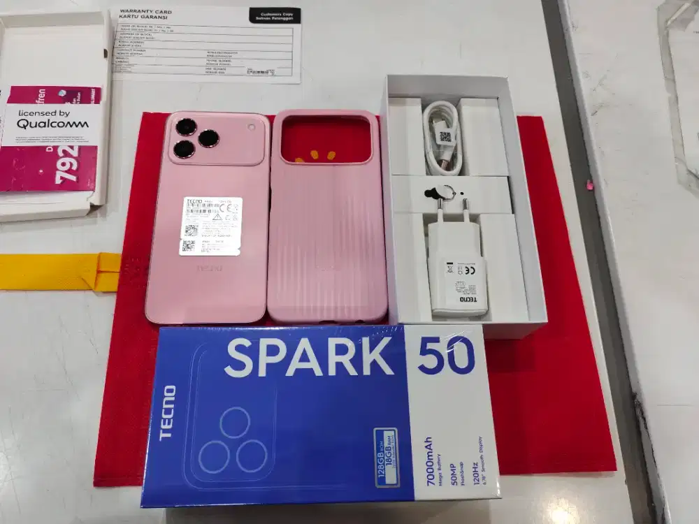 TECNO SPARK 50, BATERAI GEDE 7000Mah, CICILAN TANPA DP