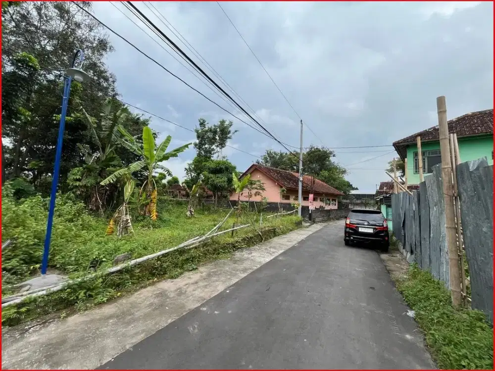 Tanah Yogyakarta di Pandanaran Dekat Pasar Pakem