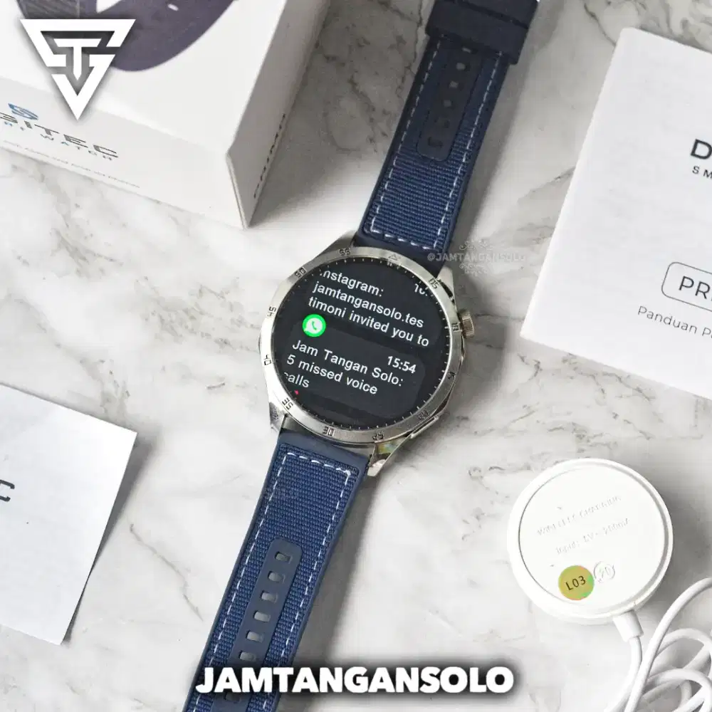 SMARTWATCH DIGITEC PRIMO ORIGINAL JAM TANGAN CONNECT IPHONE ANDROID