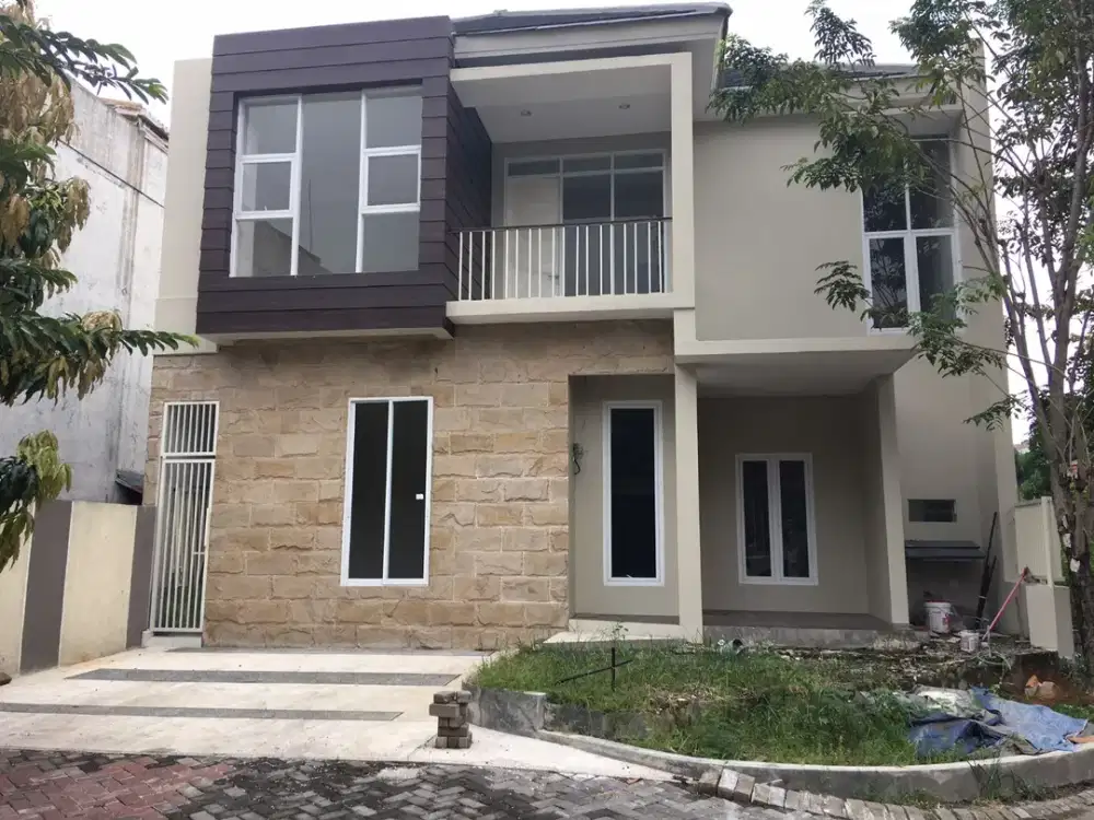 rumah dijual dan disewakan villa bukit mas surabaya