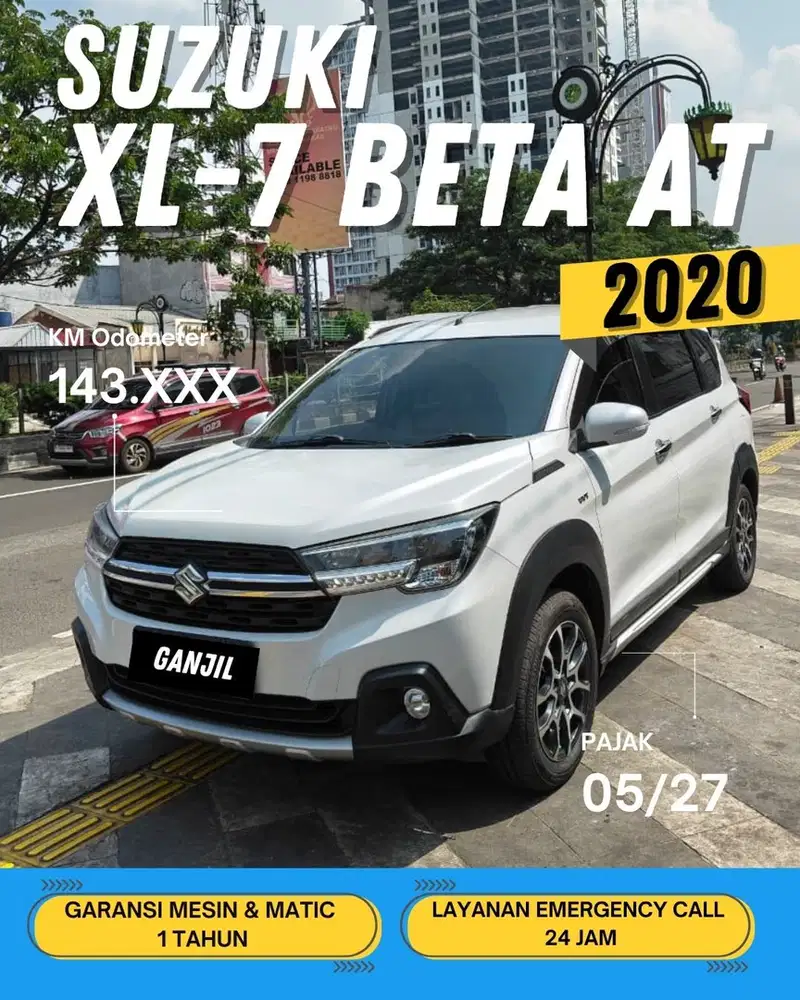 SUZUKI XL7 BETA AT MATIC 2020 GANJIL
