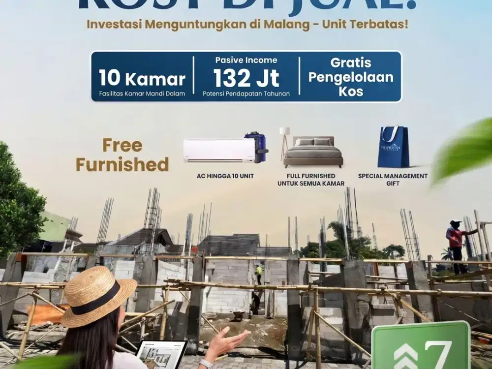 Kost di jual dekat kampus UB, UIN, ITN tingkat okupansi tinggi