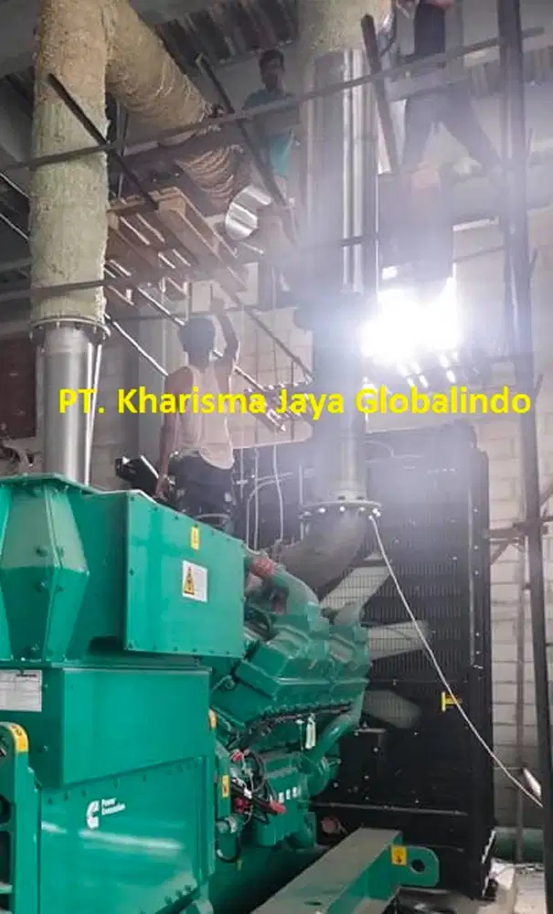 Silencer Genset 10 Kva - 1000 Kva untuk Genset PERKINS, CUMMINS