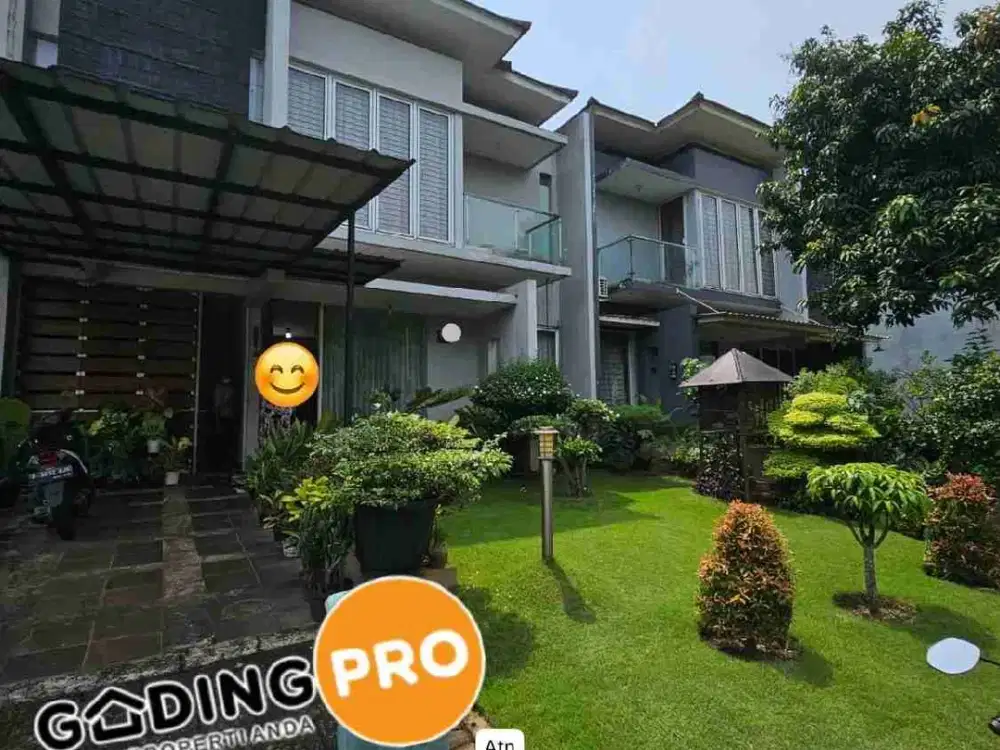JUAL RUMAH CITRA GRAN CIBUBUR SHM CLUSTER FAVORIT ADA TAMAN DEPAN DAN BELAKANG RAPI SIAP HUNI