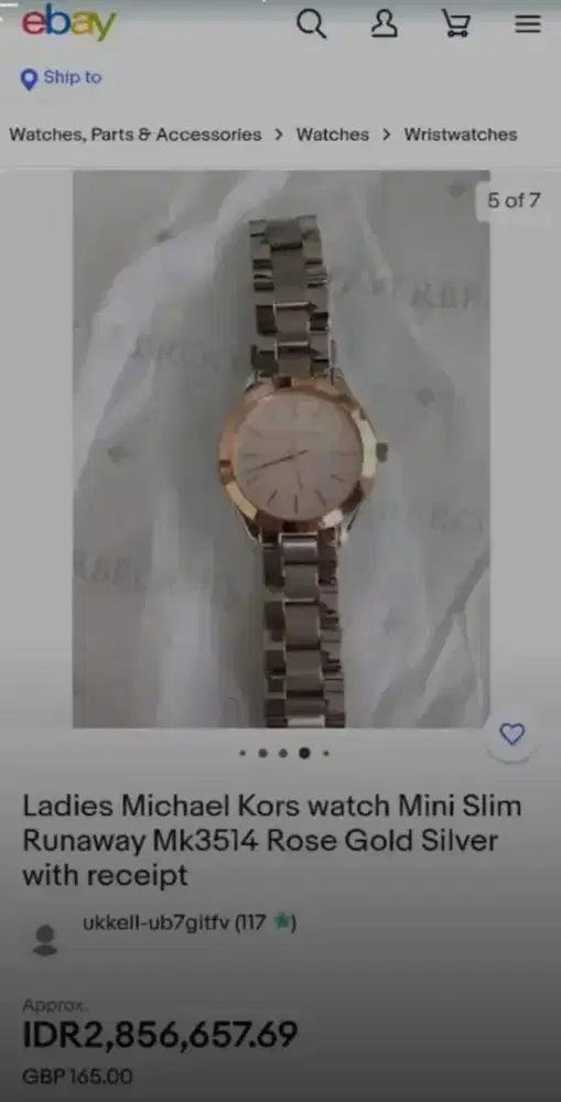 Jam tangan michael kors mk3514