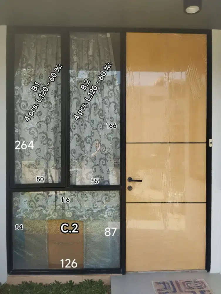 Kusen Pintu Kaca dan Jendela Kaca