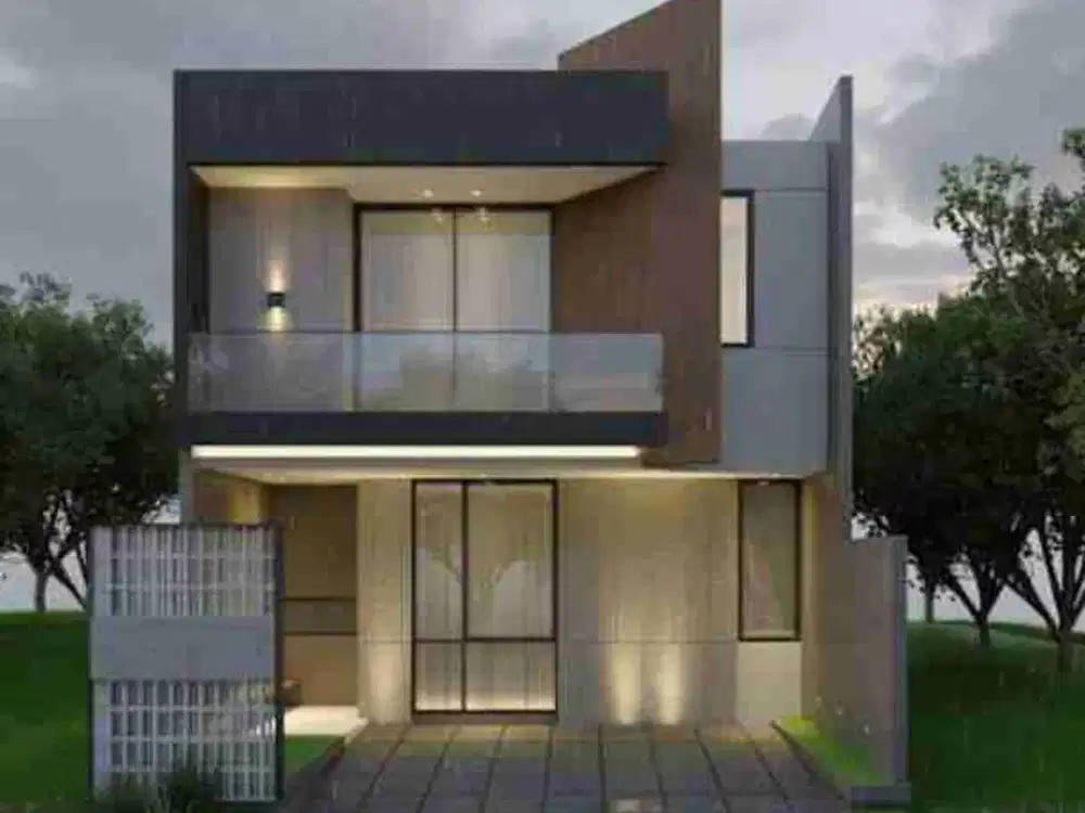Rumah Alam Hijau Baru Gress