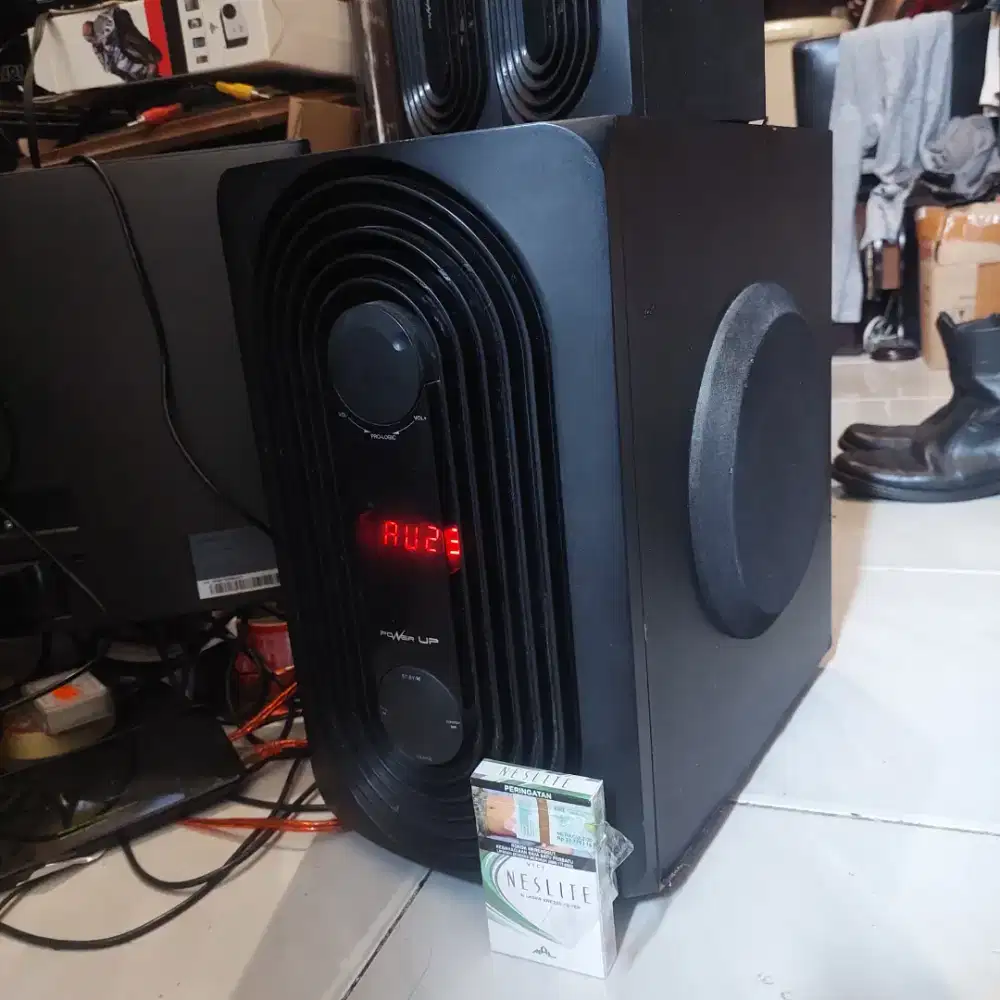 Subwoofer aktif  multi media power up PU-S-607 5.1 B