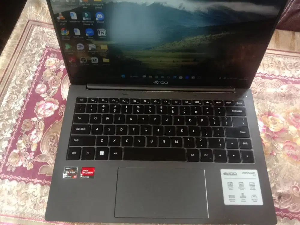 ️ JUAL LAPTOP AXIOO HYPE 5 Ryzen 5 6600H 16GB 512GB MURAHHHH