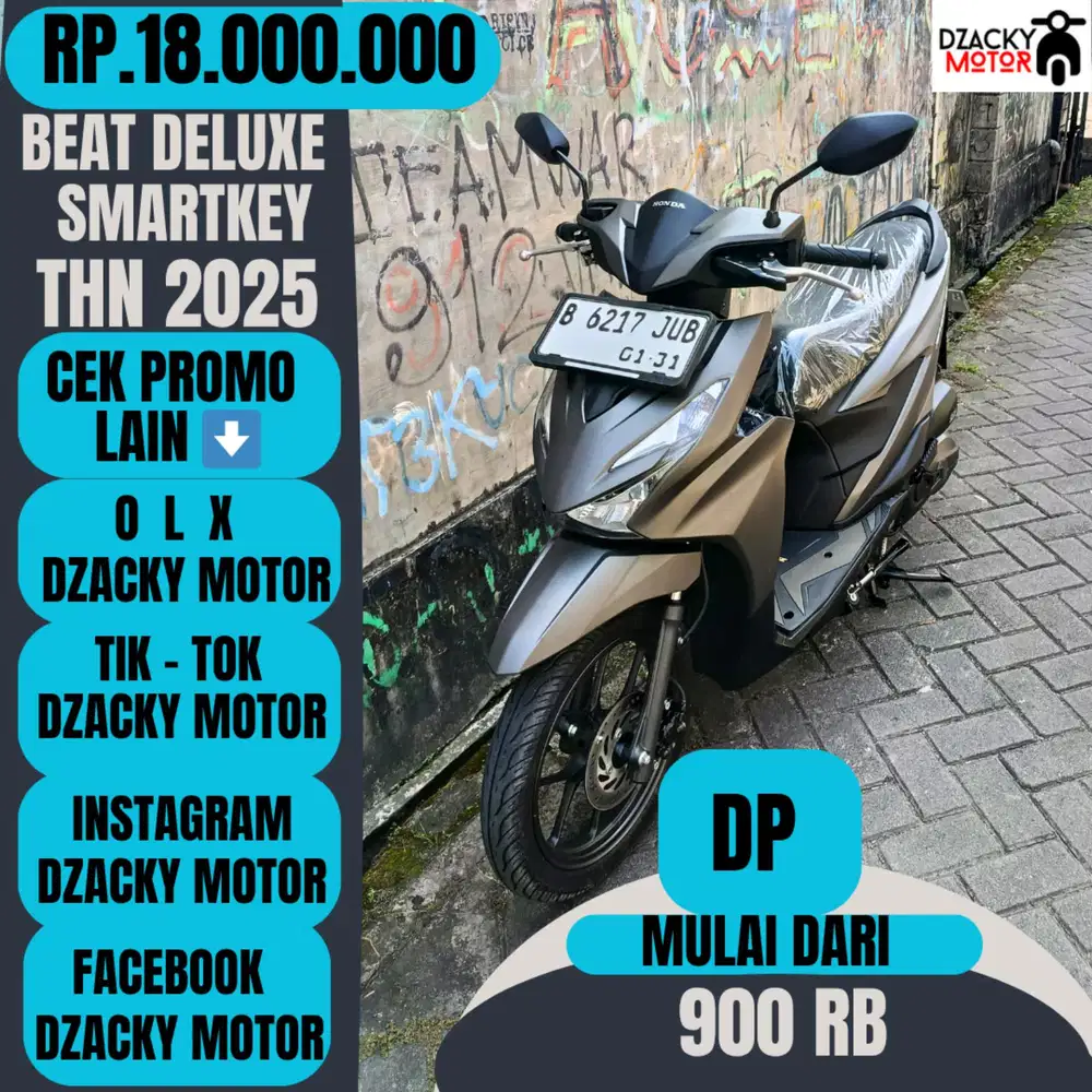 BEAT DELUXE SMARTKEY THN 2025 SECOND LIKE NEW