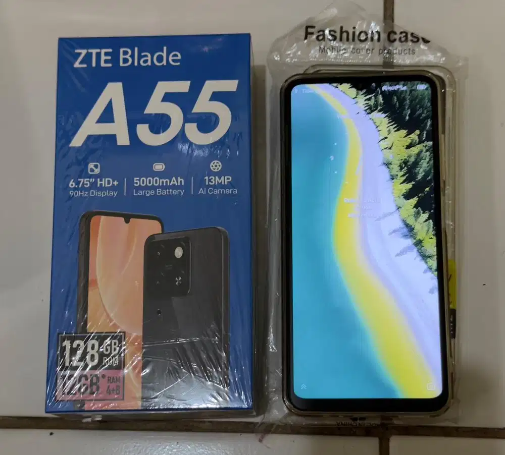 ZTE Blade A55 / Black / Like New / 4BG / 128GB