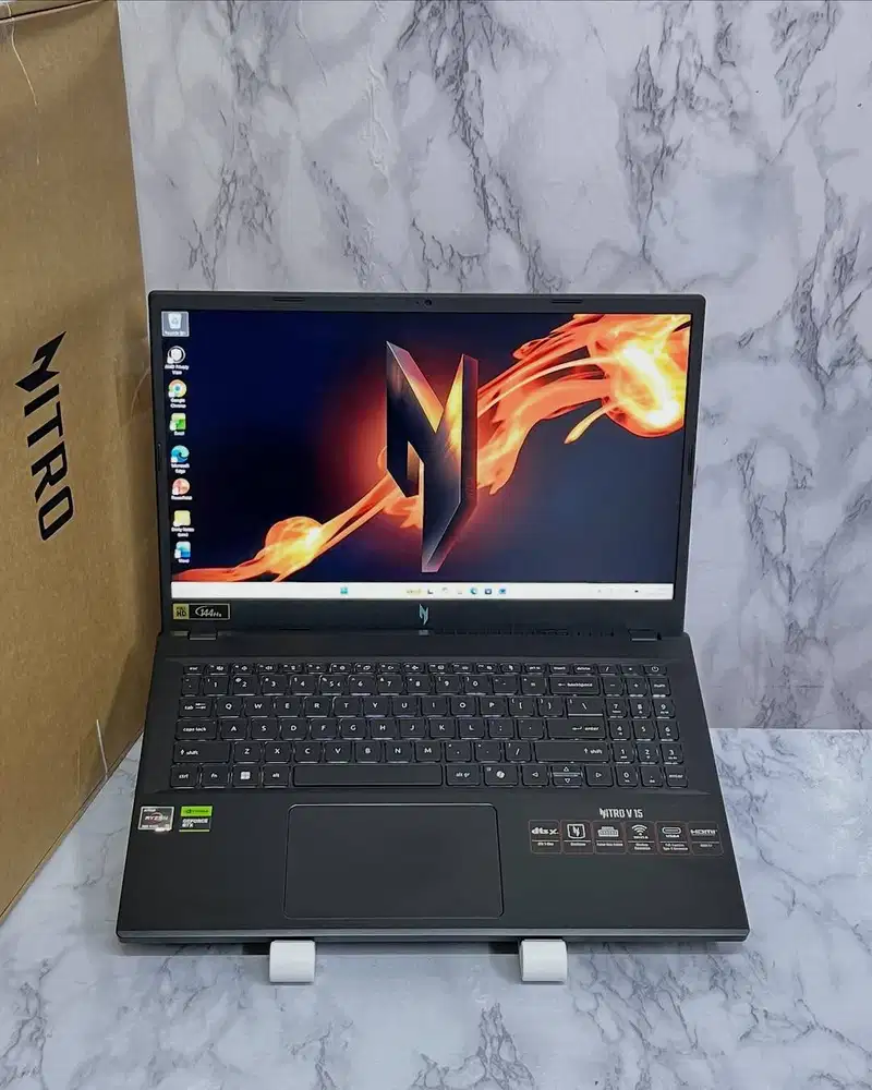 Acer Nitro V15 ANV15-41 Ryzen 5 7535HS RAM 8GB SSD 512GB RTX2050 4GB