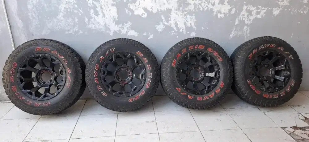 Di Jual Cepat Velg+Ban Untuk Fortuner Pajero Hilux Navara Triton