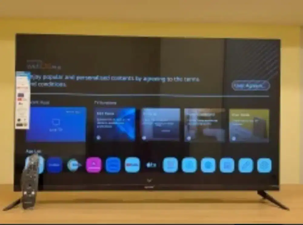 Smart TV Digitec 43 inch (DG 43C983), br beli 2mingguan, msh spt baru.