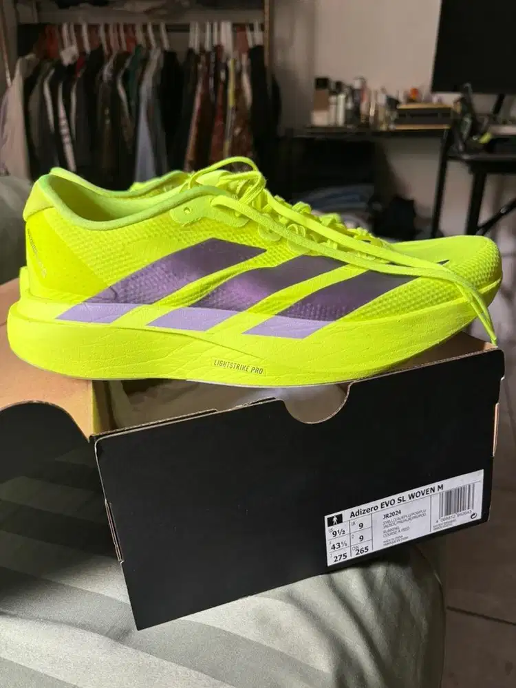 Adidas adizero sl woven solar yellow