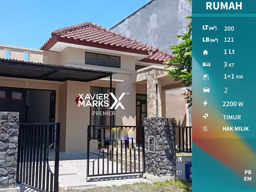 Dijual Rumah Termurah Dekat Binus di Nieuw Indie Araya Malang
