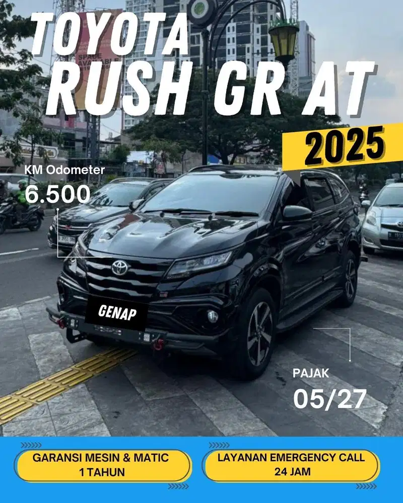 TOYOTA RUSH GR SPORT AT MATIC 2025 GENAP