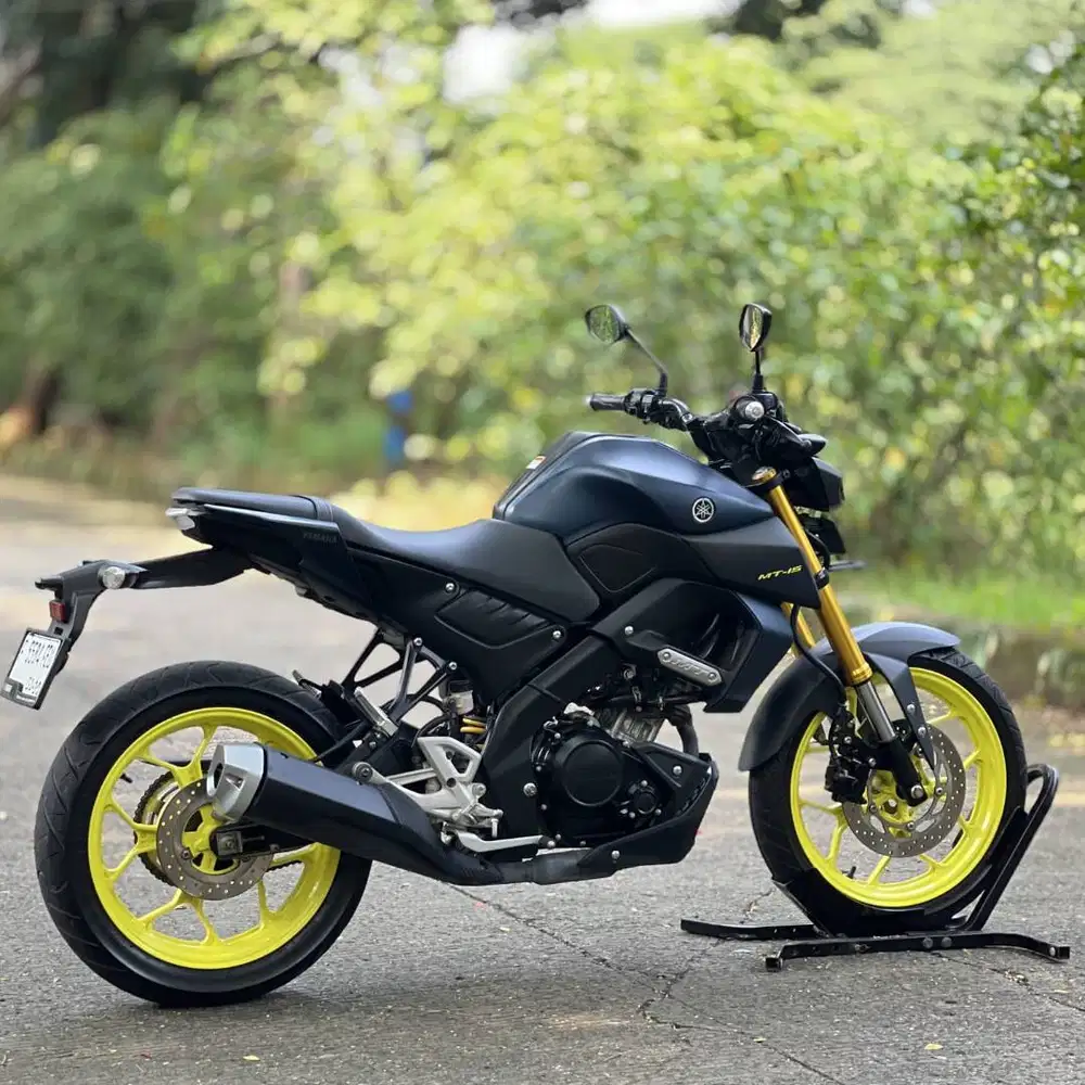 NAKED IDAMAN! YAMAHA MT15 2019 BIRU KM LOW SUPER GRESS