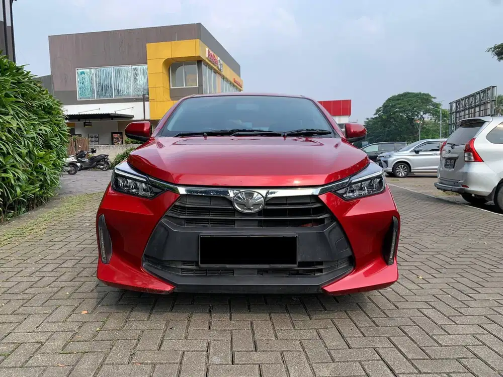 TOYOTA AGYA G 1.2 MT MANUAL 2025 MERAH , KM 36RB