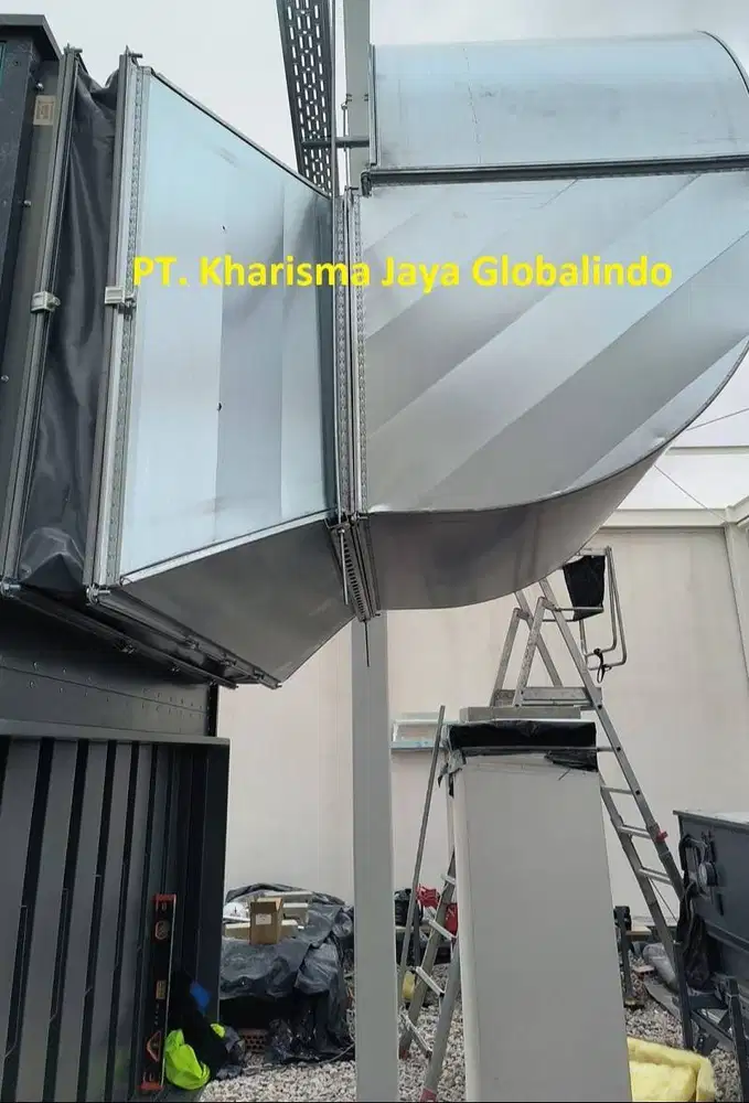 Ducting Ruang Genset - PT. Kharisma Jaya Globalindo