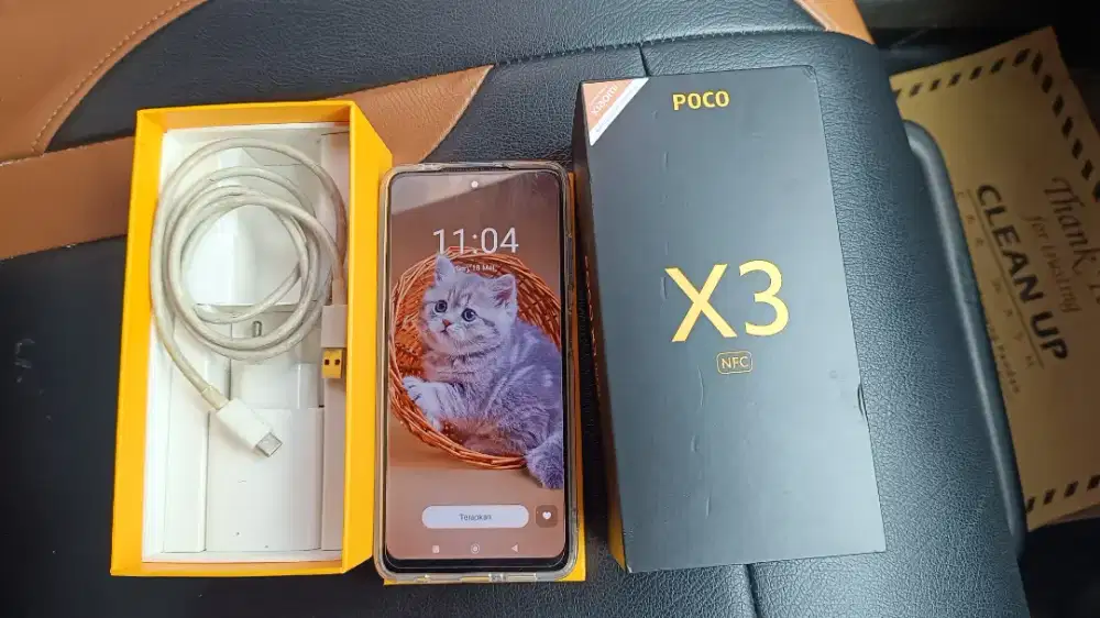 Dijual HP Xiaomi Poco X3 NFC 6+1/64 warna biru