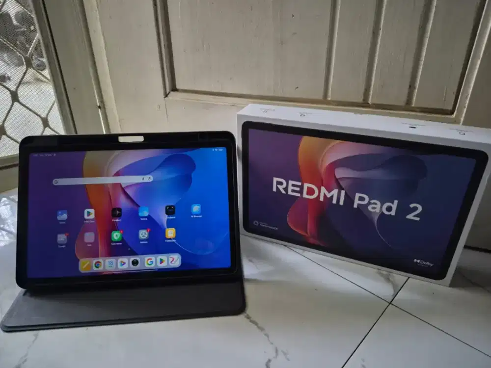 Redmi pad 2 sangat mulus baru beli 3 bulan garansi panjang