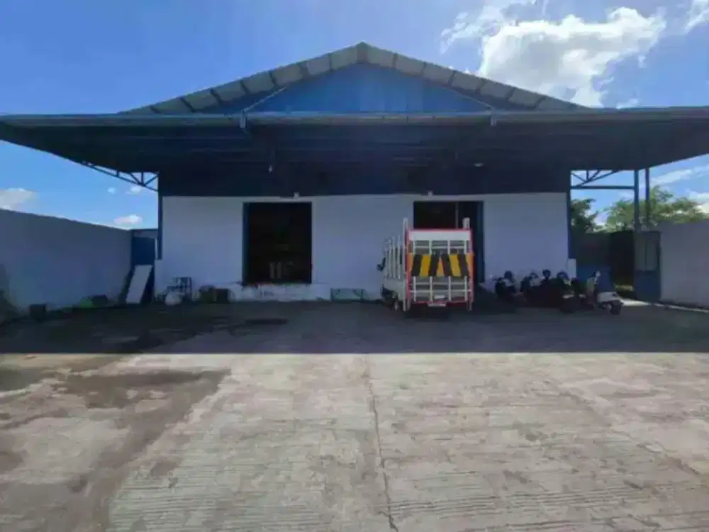 Dijual Cepat Gudang Zona Industri Lokasi Grogol, Sukoharjo Luas 3330m2 BU!!