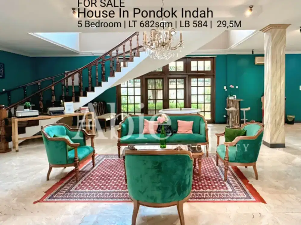 FOR SALE House In Pondok Indah Jakarta Selatan