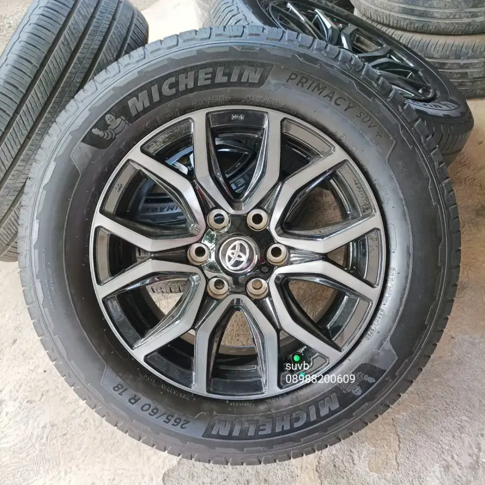 velg fortuner gr 4x4 r18 pcd 6x139
