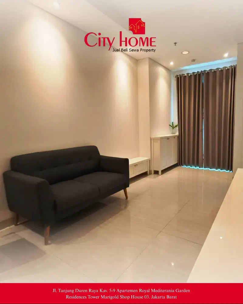 DIJUAL – Unit Premium Full Furnished di Grand Madison