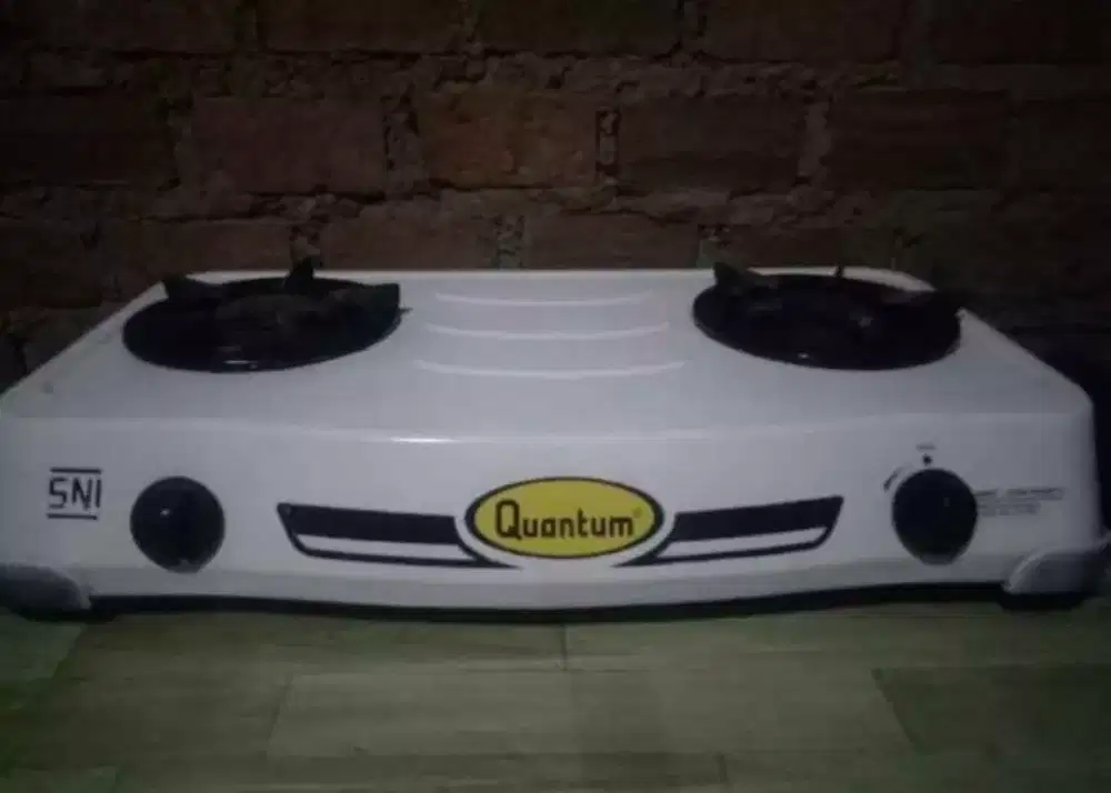 Kompor gas quantum 2 tungku selang regulator