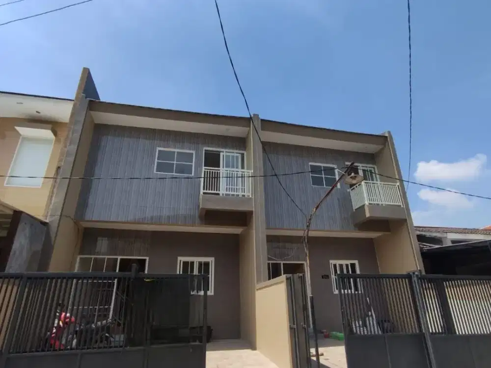 Rumah Baru Minimalis Modern Siap Huni Lokasi Mulyosari Surabaya Timur