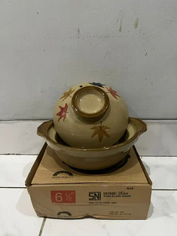 Mangkok sapo 1 set diameter 6,5 inch