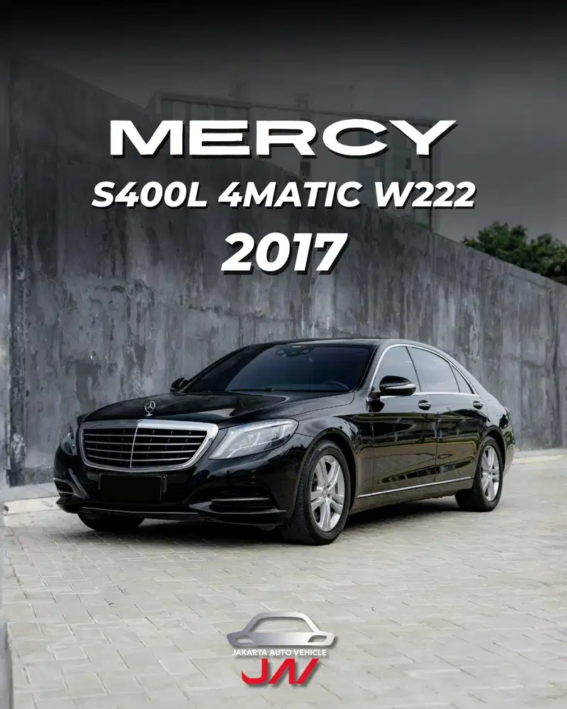 MERCEDES BENZ S400L 4MATIC W222 2017 / LOW ODO / LIKE NEW