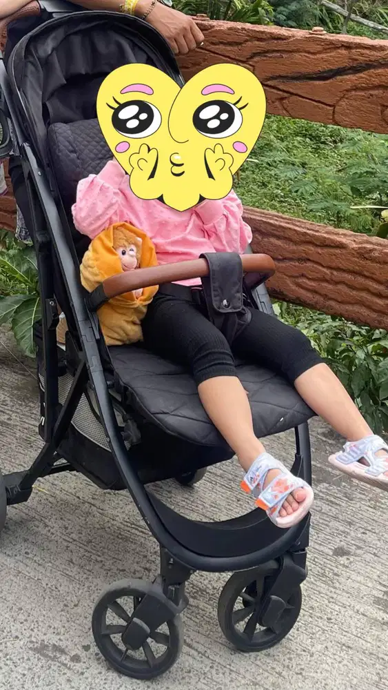 PRELOVE STROLLER VIOLI DRIVE WARNA HITAM (sudah di laundry)