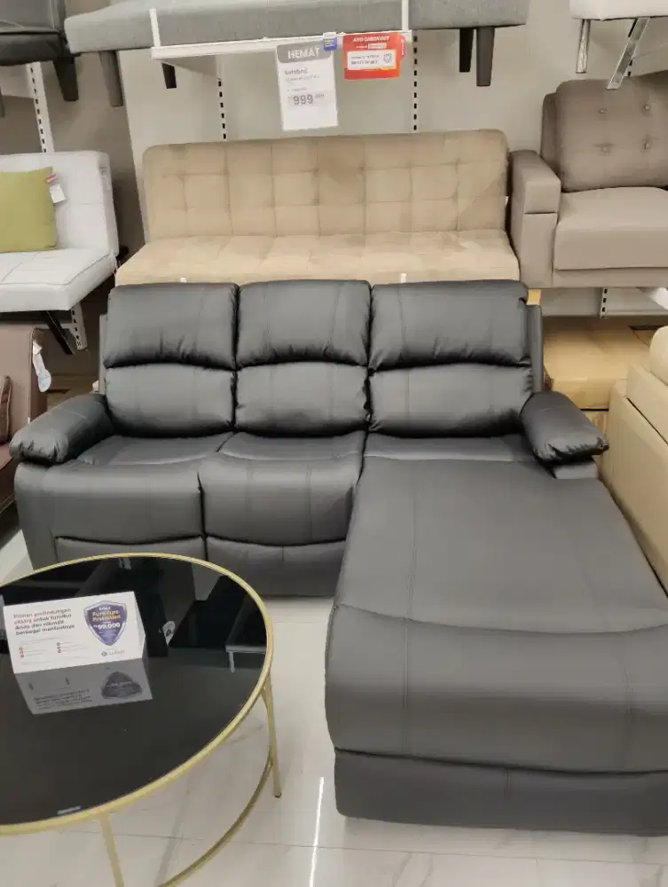 LIVERTON SOFA CORNER BLACK