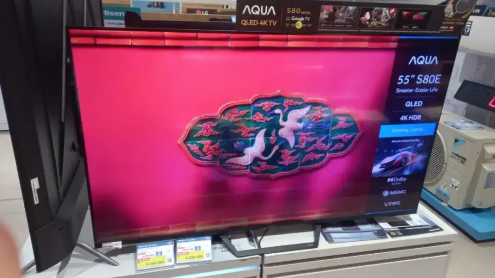 AQUA LED 4K GOOGLE TV 50