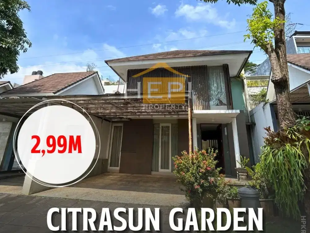 Dijual Rumah Semi Furnish di Citrasun Garden Semarang