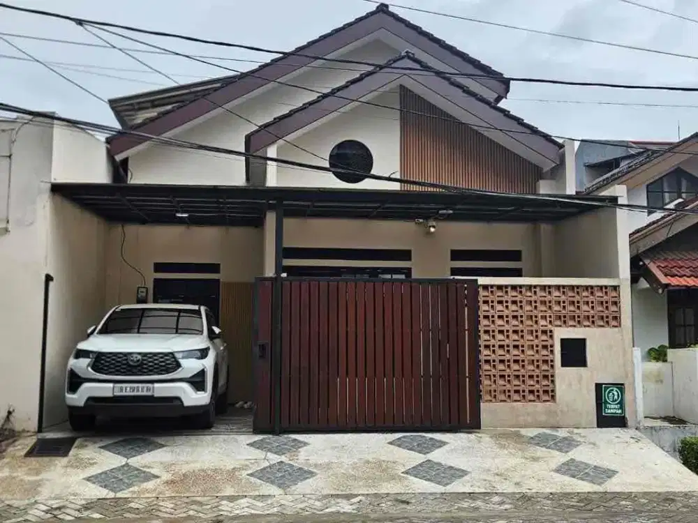 Rumah Baru Renovasi di Bintaro Sektor 5 Tangerang Selatan Dekat Stan